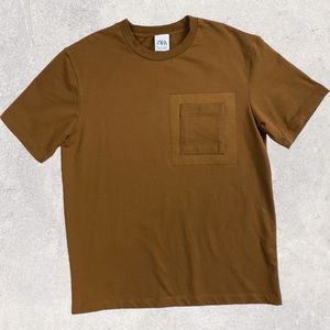 ZARA Heavyweight Pocket T-Shirt - Men’s Medium
